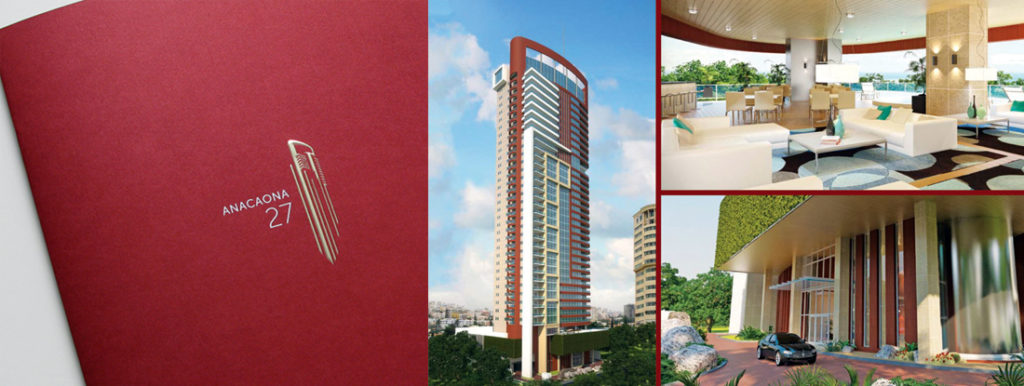 Anacaona 27, luxury tower marketing brochures